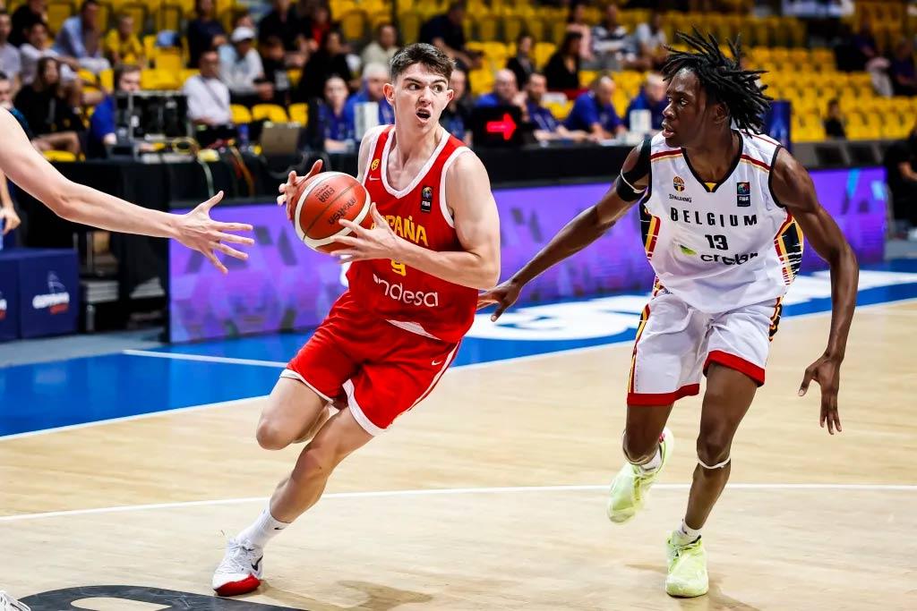 La segunda victoria, ante Bélgica, 45-81