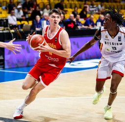 La segunda victoria, ante Bélgica, 45-81