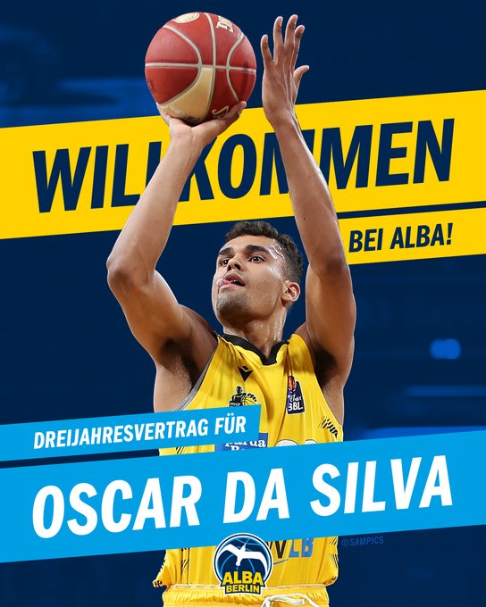 Oscar da Silva, nuevo jugador del ALBA Berlín