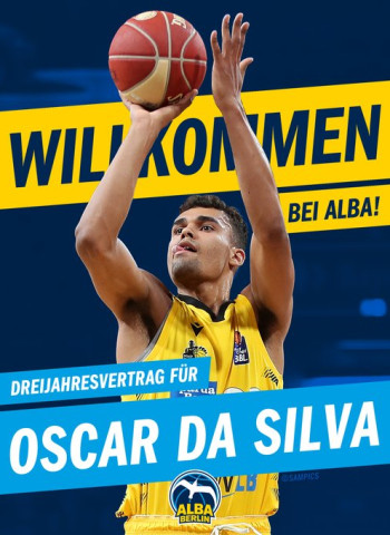 Oscar da Silva, nuevo jugador del ALBA Berlín