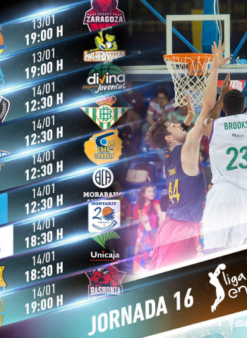 Toda la información de la jornada 16 de la Liga Endesa