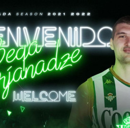 El Coosur Real Betis llega a un principio de acuerdo con el jugador Beqa Burjanadze