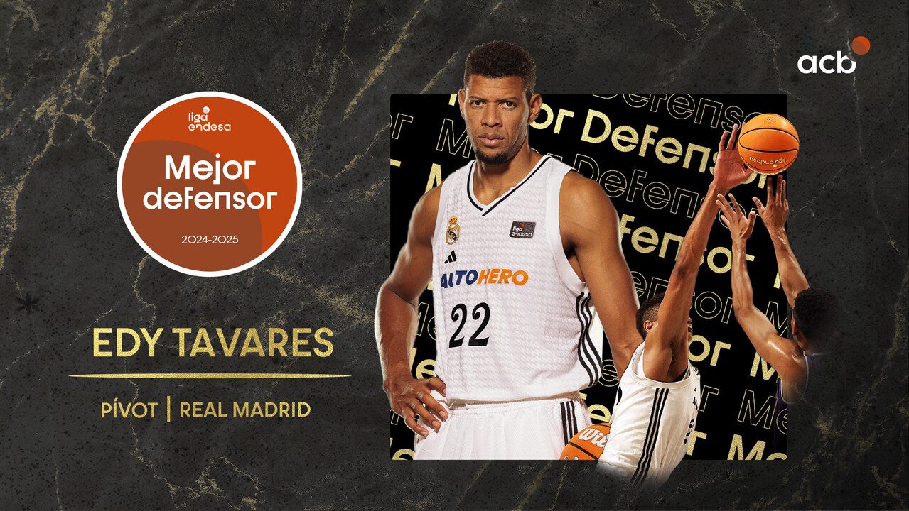 Edy Tavares, Mejor Defensor de la Liga Endesa 2024-25
