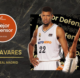 Edy Tavares, Mejor Defensor de la Liga Endesa 2024-25