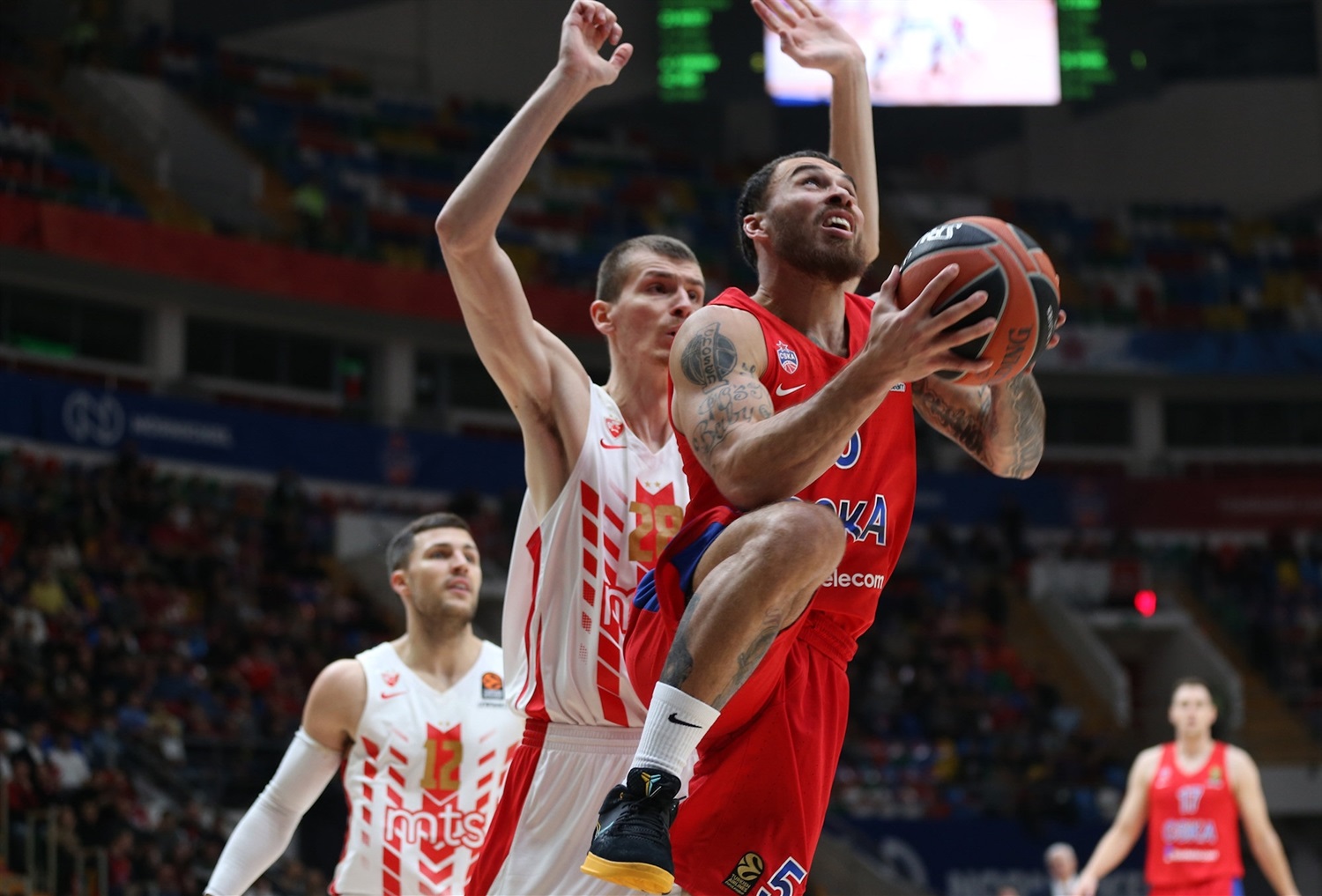 Previa EuroLeague Jornada 25: Estrella Roja vs CSKA Moscú