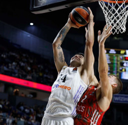 Victoria del Real Madrid ante el Estrella Roja (72-56)