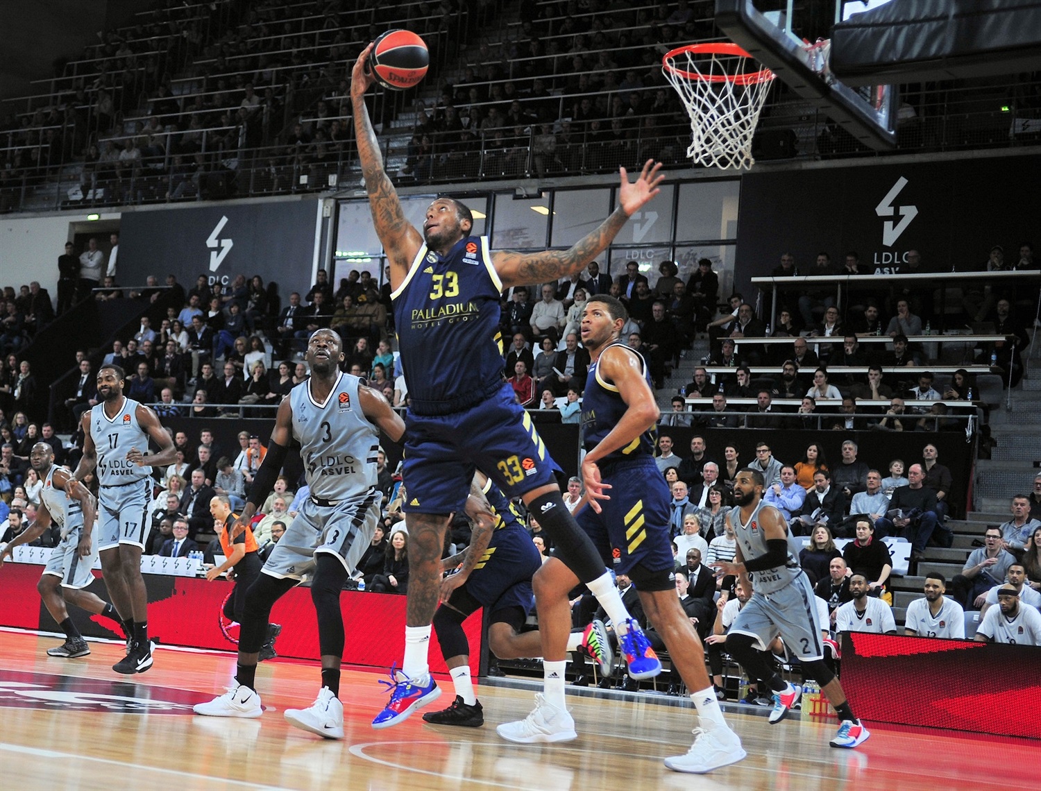 Previa Jornada 12 EuroLeague: Real Madrid vs ASVEL Villeurbanne
