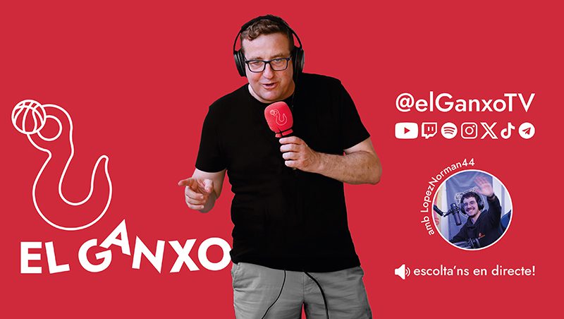 Nace el Ganxo, el aficionado del Baxi Manresa sonríe