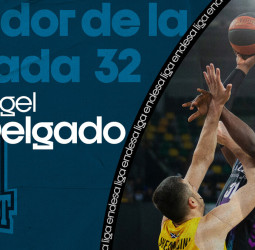 Ángel Delgado, Jugador de la Jornada 32 de Liga Endesa