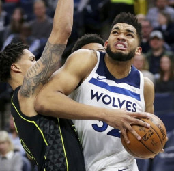 Estratosférico Towns, Grizzlies vuelve a ganar y Brown anota el triple ganador ante Jazz