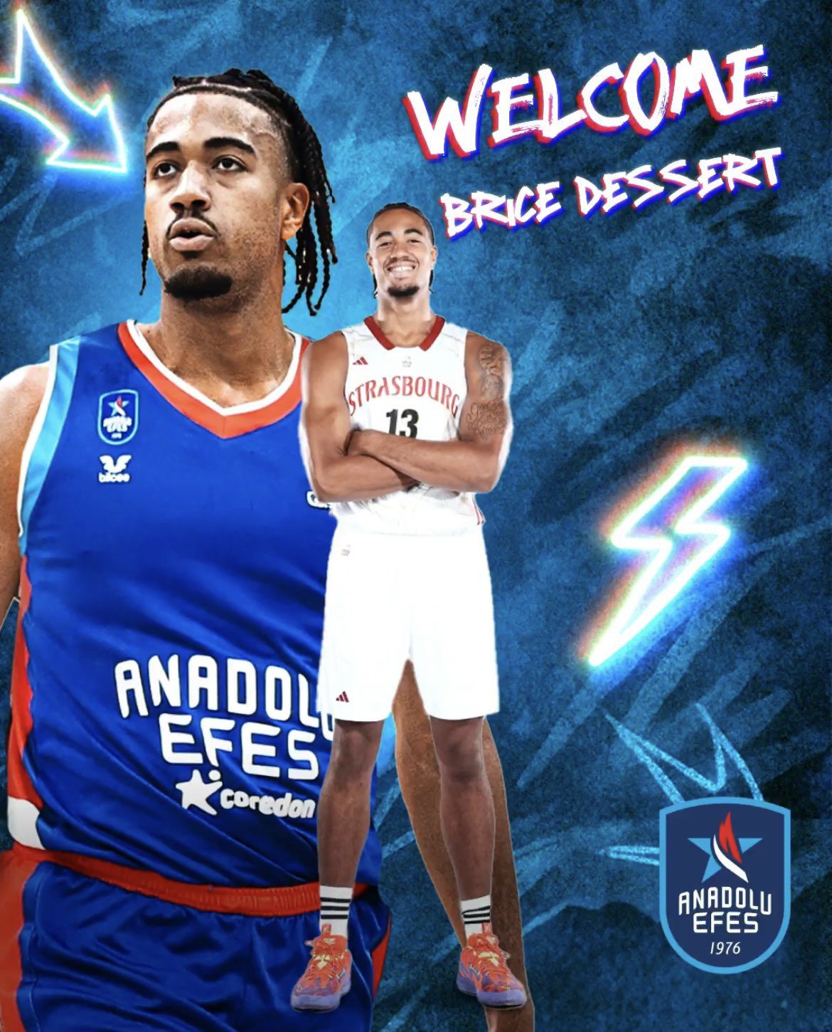 Anadolu Efes apuesta por el talento francés con el fichaje de Brice Dessert