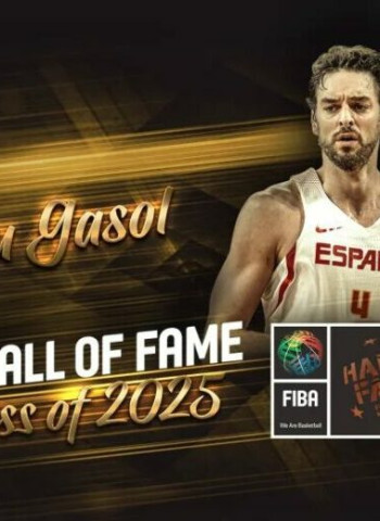 Pau Gasol comanda el grupo que ingresará en el FIBA Hall of Fame 2025