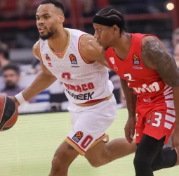 El Mónaco se desquita de su derrota en los playoffs y derrota al Olympiacos (76-81)