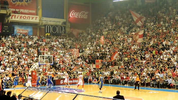 Pionir de Belgrado, una de las canchas más complicadas de Europa
