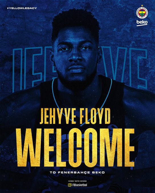 Jehyve Floyd, nuevo jugador del Fenerbahce