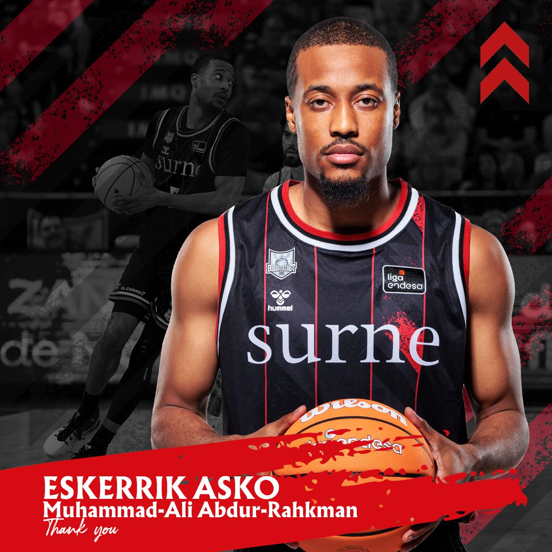 Muhammad-Ali Abdur-Rahkman no continuará en Surne Bilbao Basket