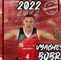 Montakit Fuenlabrada y Bobrov amplian su vinculación hasta 2022