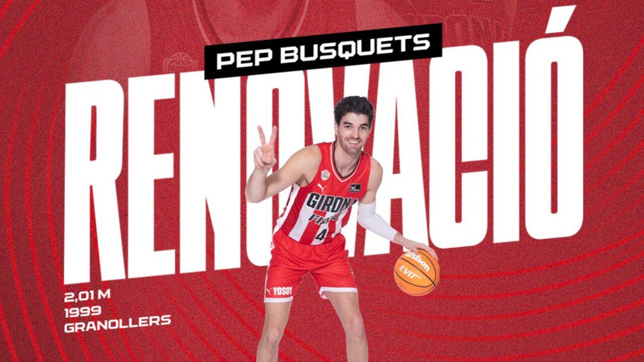 Pep Busquets renueva con el Baloncesto Girona hasta el 2028