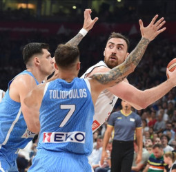 Serbia no tiene piedad con Grecia, 94-72