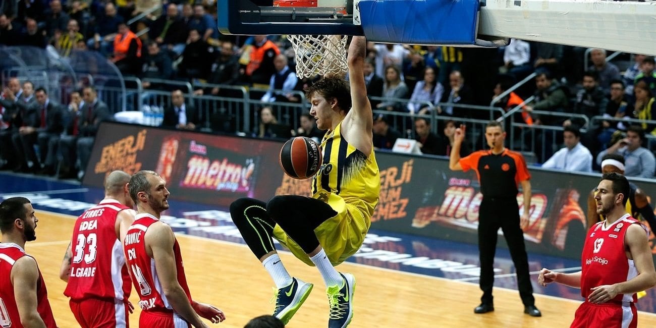 Fenerbahce aprieta lo justo para vencer al Estrella Roja (72-65)