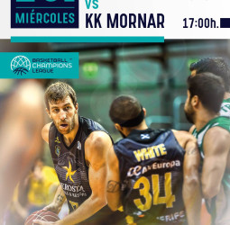 El Iberostar Tenerife-KK Mornar se adelanta a las 17:00 horas