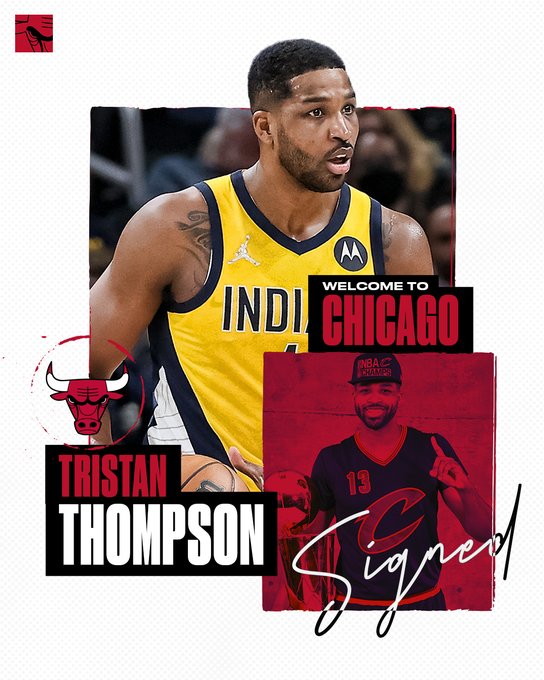 Tristan Thompson refuerza el juego interior de los Chicago Bulls
