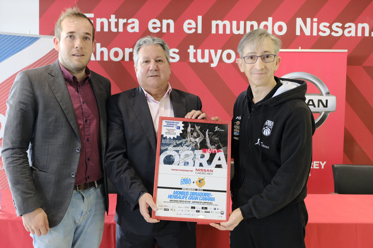El Monbus Obradoiro – Herbalife Gran Canaria será el Partido Patrocinado por Nissan Caeiro Rey
