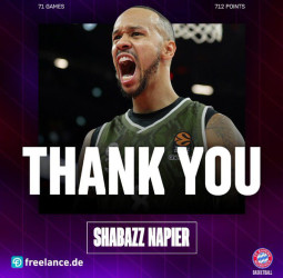 Shabazz Napier deja el Bayern Munich tras una única temporada