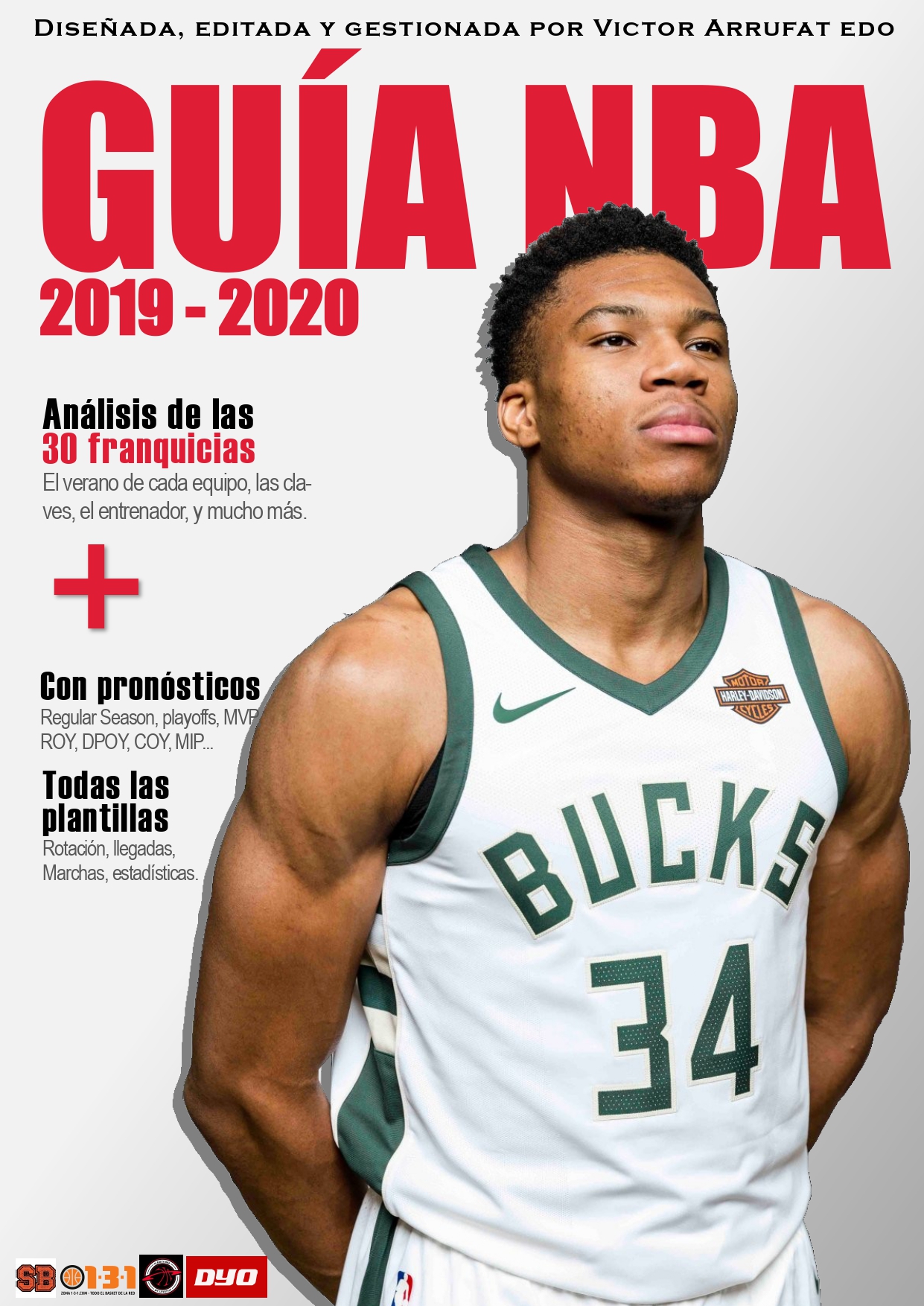 Toda la información de la mejor liga del mundo. No te pierdas la Guía NBA 2019/20