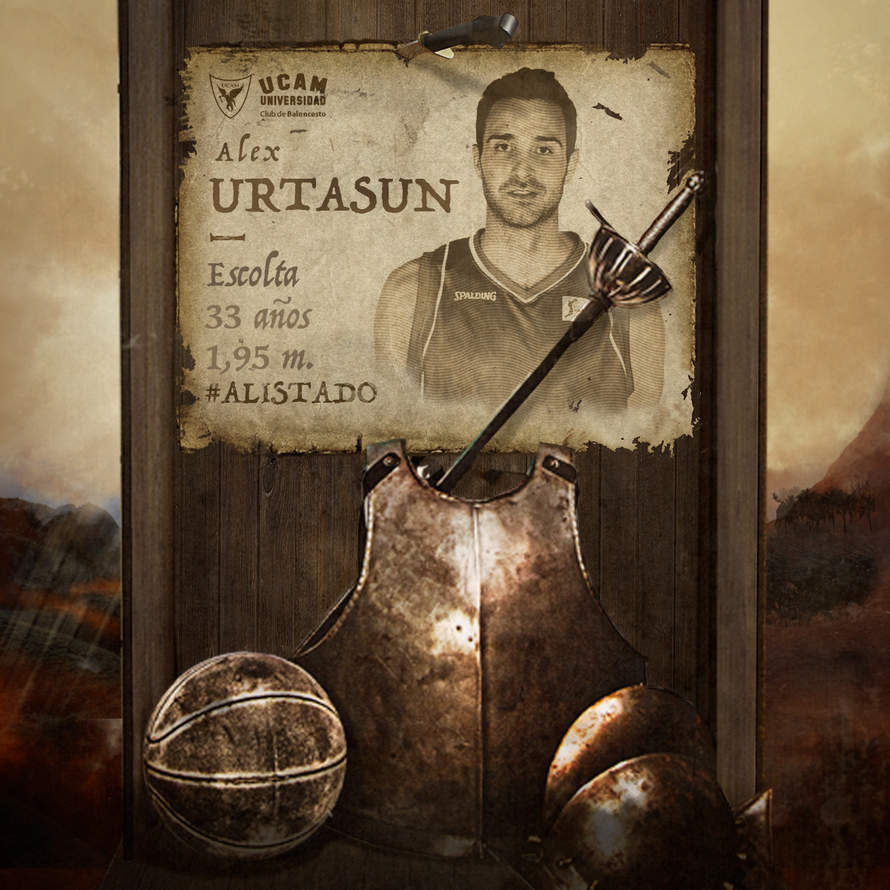 Alex Urtasun se alista en Los Tercios del UCAM Murcia