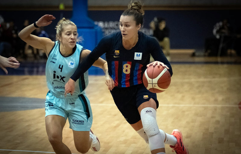 El Barça CBS suma y sigue a costa de un buen IDK Euskotren (80-66)