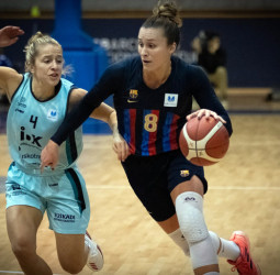 El Barça CBS suma y sigue a costa de un buen IDK Euskotren (80-66)