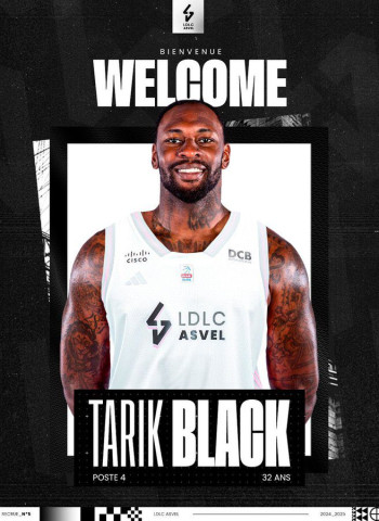 ASVEL Villeurbanne potencia su juego en la pintura con Tarik Black