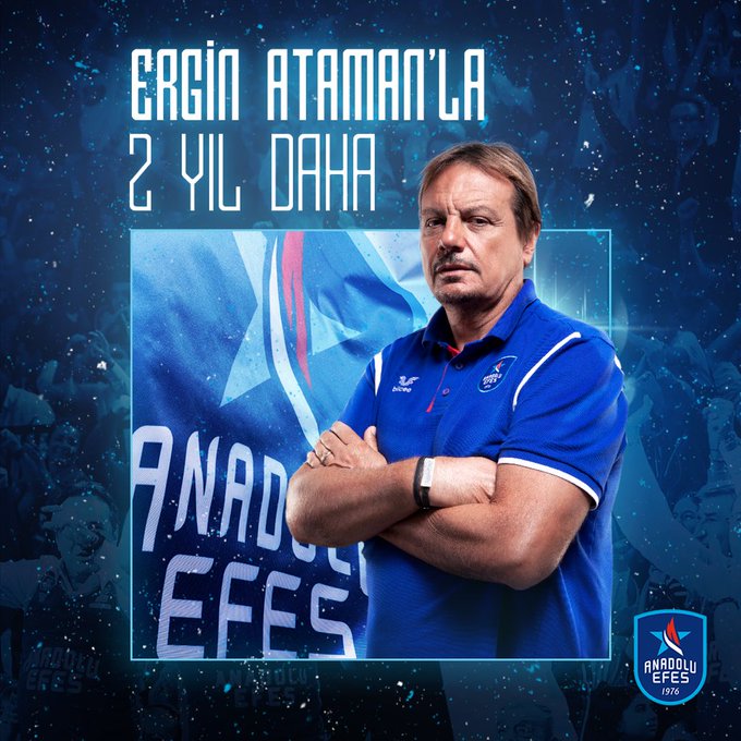 Efes y Ataman siguen juntos hasta 2023