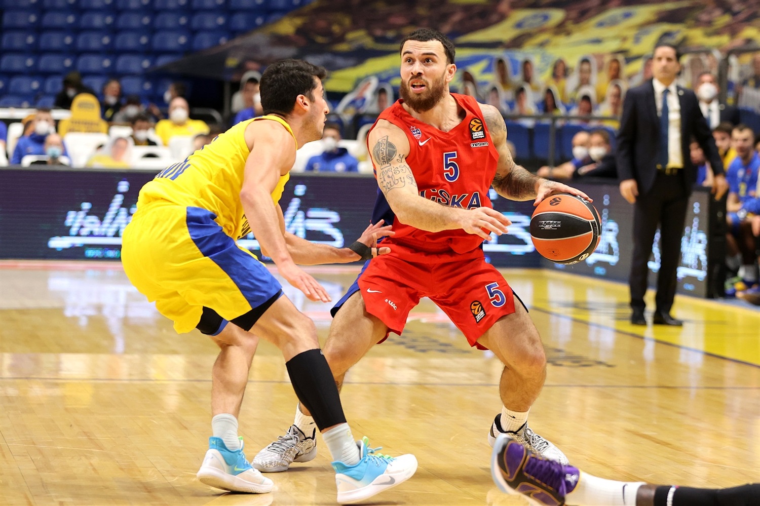 El CSKA frena la remontada del Maccabi (80-84)