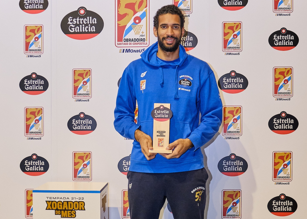 Thomas Scrubb ha sido elegido Jugador Estrella Galicia de Diciembre
