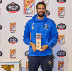 Thomas Scrubb ha sido elegido Jugador Estrella Galicia de Diciembre