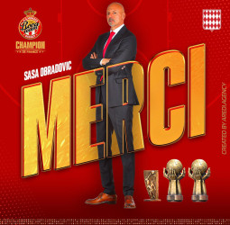 Sasa Obradovic, despedido por el AS Monaco