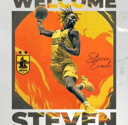 Fichaje en Salónica: Steven Enoch, nuevo pívot del Aris