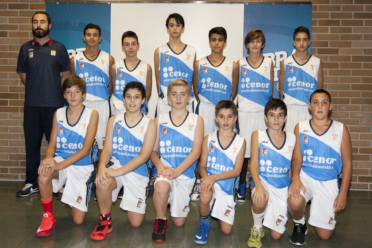 El equipo infantil Cenor Obradoiro disputará la fase previa de la Minicopa Endesa en Madri
