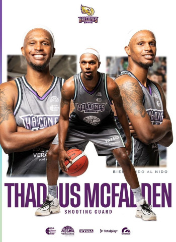 Thad McFadden se va al baloncesto mexicano