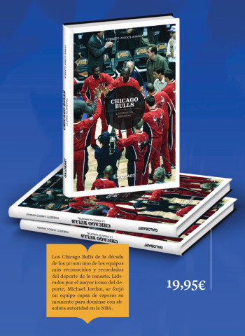 Ya a la venta el libro "Chicago Bulls, la dinastía inmortal"