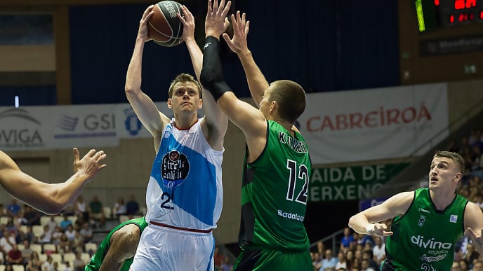 Un mal primer cuarto lastra al Divina Seguros Joventut en Santiago (77-68)