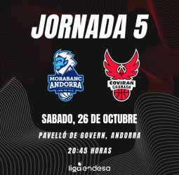 El Coviran se desplaza a Andorra para disputar la jornada 5