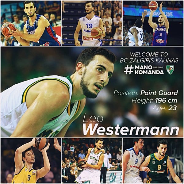 El Zalgiris anuncia el fichaje de Leo Westermann