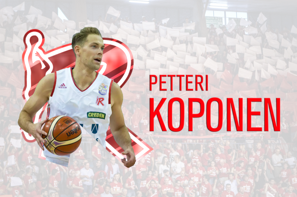 Petteri Koponen, nuevo jugador del Reggio Emilia