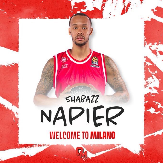 Shabazz Napier, nuevo jugador del Armani Milán
