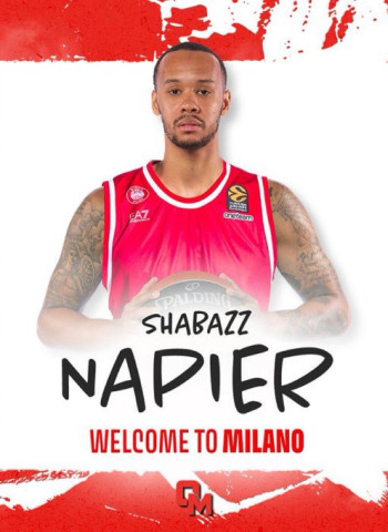 Shabazz Napier, nuevo jugador del Armani Milán