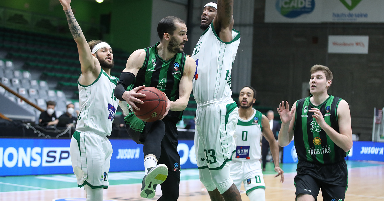 La "final" de Nanterre, verdinegra (88-95)