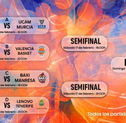 El cuadro de enfrentamientos de la Copa del Rey Málaga 2024